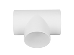 Conector De Duto 3 Vias Em Pvc T Forma 4 Polegadas