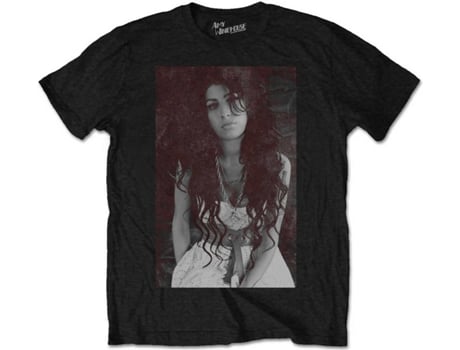 T-Shirt AMY WINEHOUSE Back to Black Chalk Board L