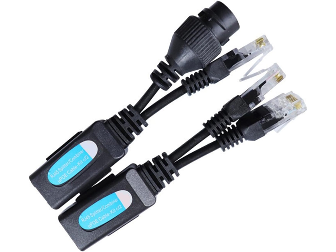 Divisor Combinado Ethernet Rj45, Que Economiza Espaço, Garante Um