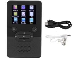 Lecteur Mp4 Mp3 Écran Bt4.2 Pouces Fm T9, Couleur 1, 8 Qualité Sonore 7 Boutons Haute Temps Vidéo 4h Radio