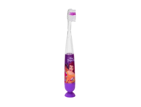 TINOKOU Escova de Dentes Disney Princess com Luz e Ventosa Multicor