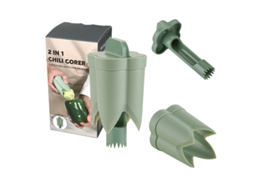 Descascador De Pimentão/ Verde, Utensílios De Cozinha Plástico Para Casa, Descascador De Frutas E Vegetais Verde