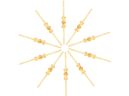 Clipe Galpada Para Fixação De Peças Cristal, Peças De Reposição Para Luminárias Teto, Metal Dourado, Fixação Segura Para