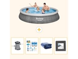Bestway Piscina Bestway Fast Set Redonda - 396x84 Cm - 5-peças S233
