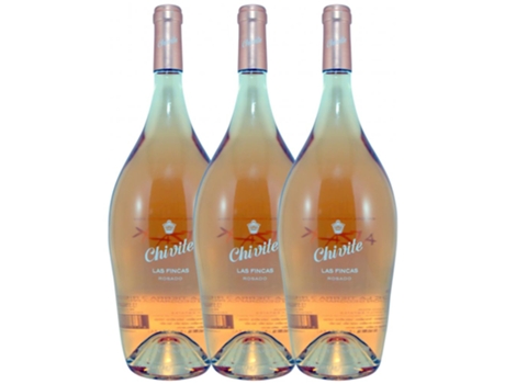 Chivite Las Fincas Rosado Vino de la Tierra 3 Riberas 1,5 L (Caixa de 3 unidades)