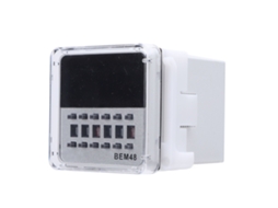 Relé de Tempo Digital Veloriskku com LED 0.1s a 99h com retardo cíclico e reset