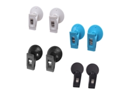 Kesyoo Conjunto De 24-porta Cartões Com Ventosa, Porta Notas E Cartões Adesivos, Design Prático E Portátil