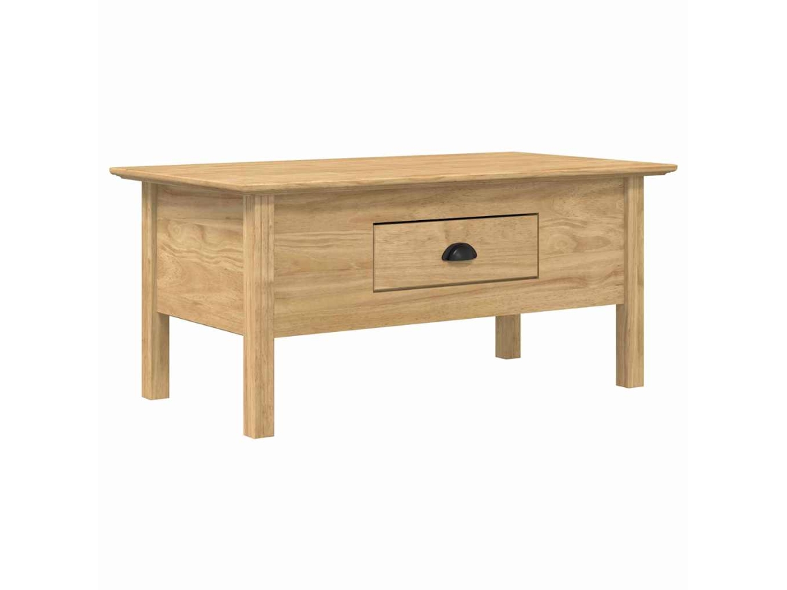 Conjunto 1 Mesa De Centro Vidaxl Castanho Derivados De Madeira (100 X 55 X 45,8 Cm)