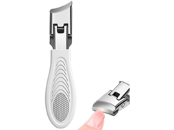 Cortador De Unhas Profissional Em Aço Inoxidável, Resistente A Respingos E Com Design De Boca Larga.