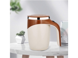 Caneca Com Misturador Automático, 380ml, De Café Magnético Giratória Para Casa, Escritório E Viagens Aquaforge