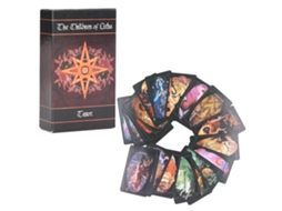 Mali cartas Tarot Children Of Litha Deck 78 Cartas Papel Artístico para Adivinhação e Festas