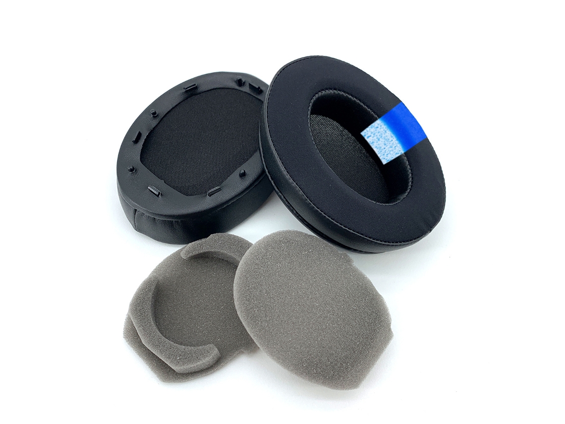 Almofadas para Sony Wh 1000xm5 CZHHMART com Almofadas de Espuma Preto (um Par)
