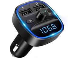 Transmissor Fm Bluetooth Veicular, Usb, Mãos-livres