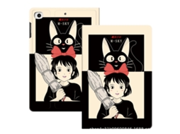 Capa Para Ipad Air 7 A 11 Polegadas (2025), Capa Protetora Flexível De Tpu, Gato Preto Siurn