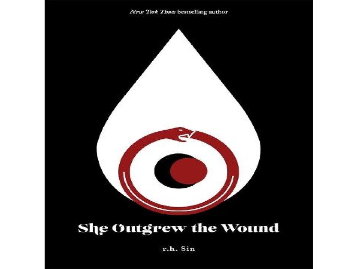 Livro She Outgrew the Wound de rh Sin (Inglês)