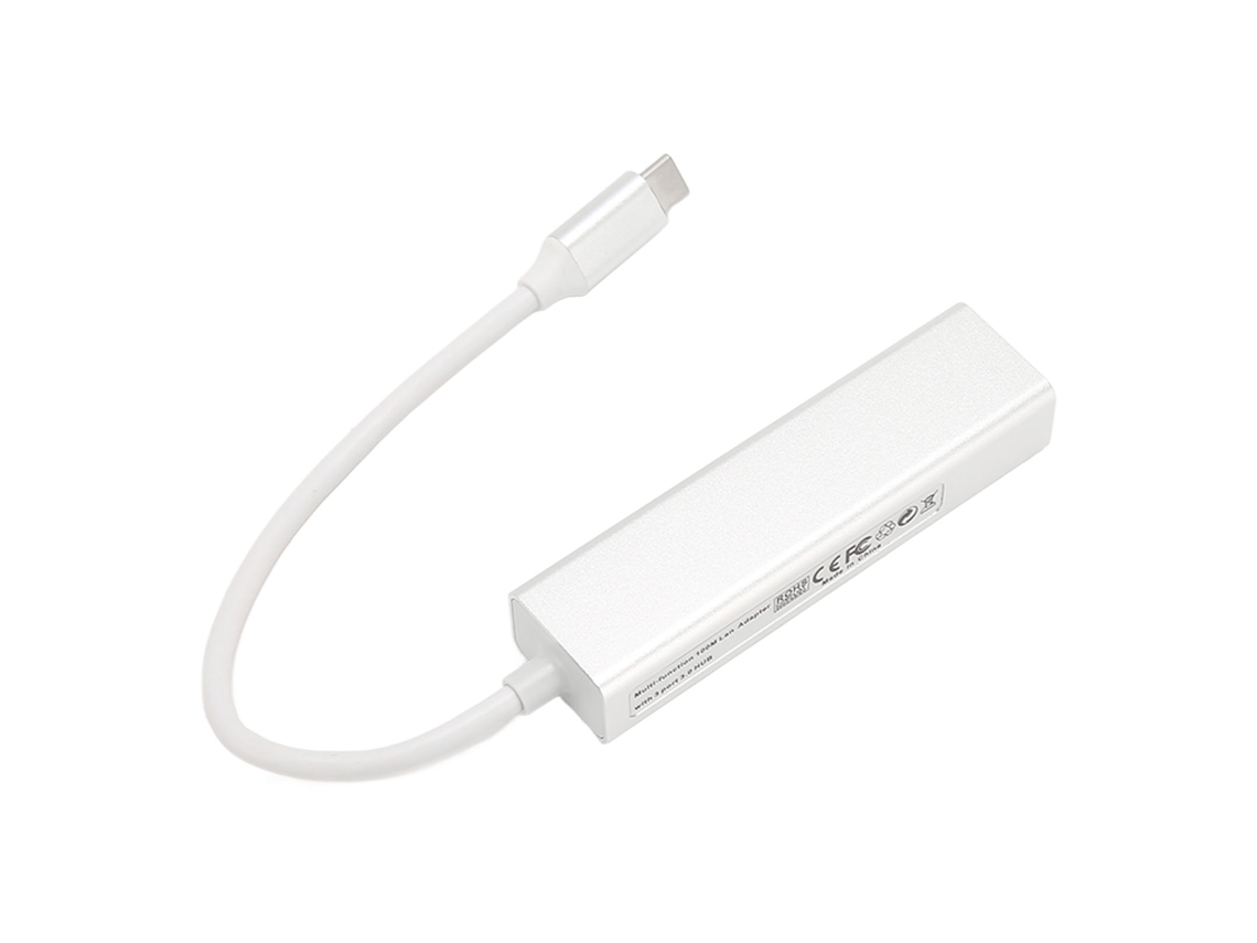 Baoj-2026novoadaptador De Estação De Docking Rj45 Hub Usb C