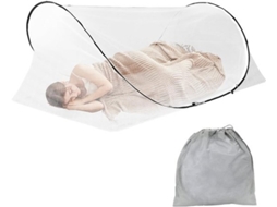 Klamboe Pop-up Reversível - Muggennet Portátil - Opca Para Cama De Solteiro - Perfeito Para Viagens - 360° Proteção Com Fechamento De Velcro
