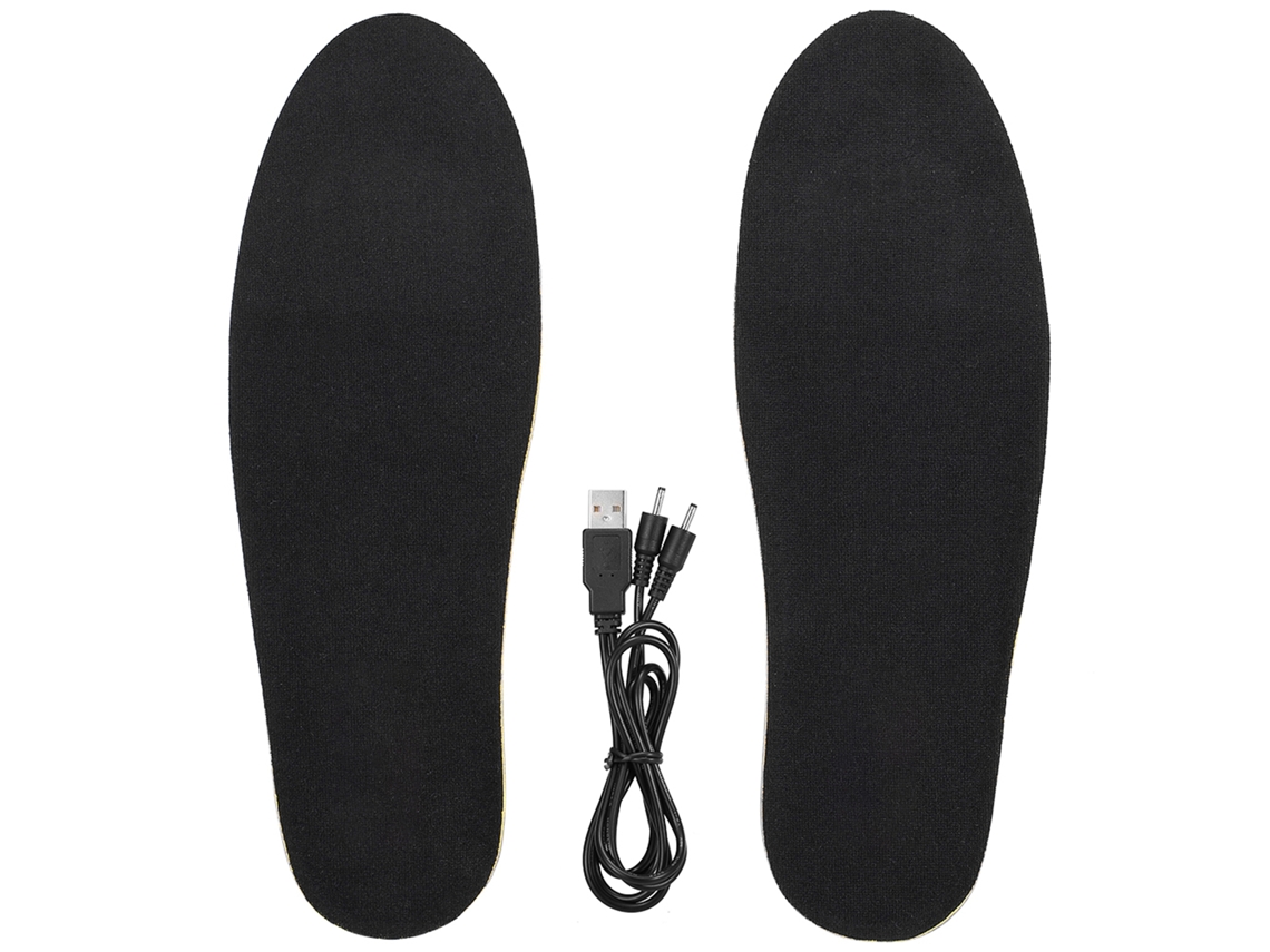 Plantillas de Calor Usb Sem Fio para Pés Aquecedores de Inverno | S/MARCA