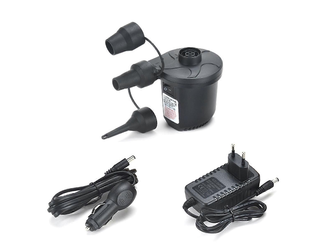 Bomba De Ar Elétrica 50 W Com 3 Bicos Para Sacos Armazenamento Descartáveis, Plugue Da Ue