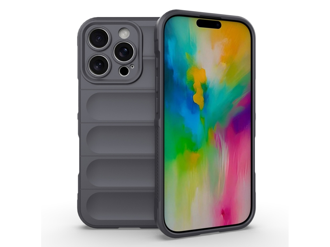 Capa Magic Shield Para Iphone 16 Pro - Tpu Com Forro Aveludado E Proteção Anti-quedas