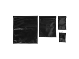 7pcs bolsa Faraday preta portátil, ignífuga, à prova d'água para celulares, laptops, chaves, carro