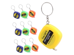 Conjunto De 10 Pingentes De Fita Retrátil Para Chaveiro De Bolso, Ferramenta Ou Brinquedo.
