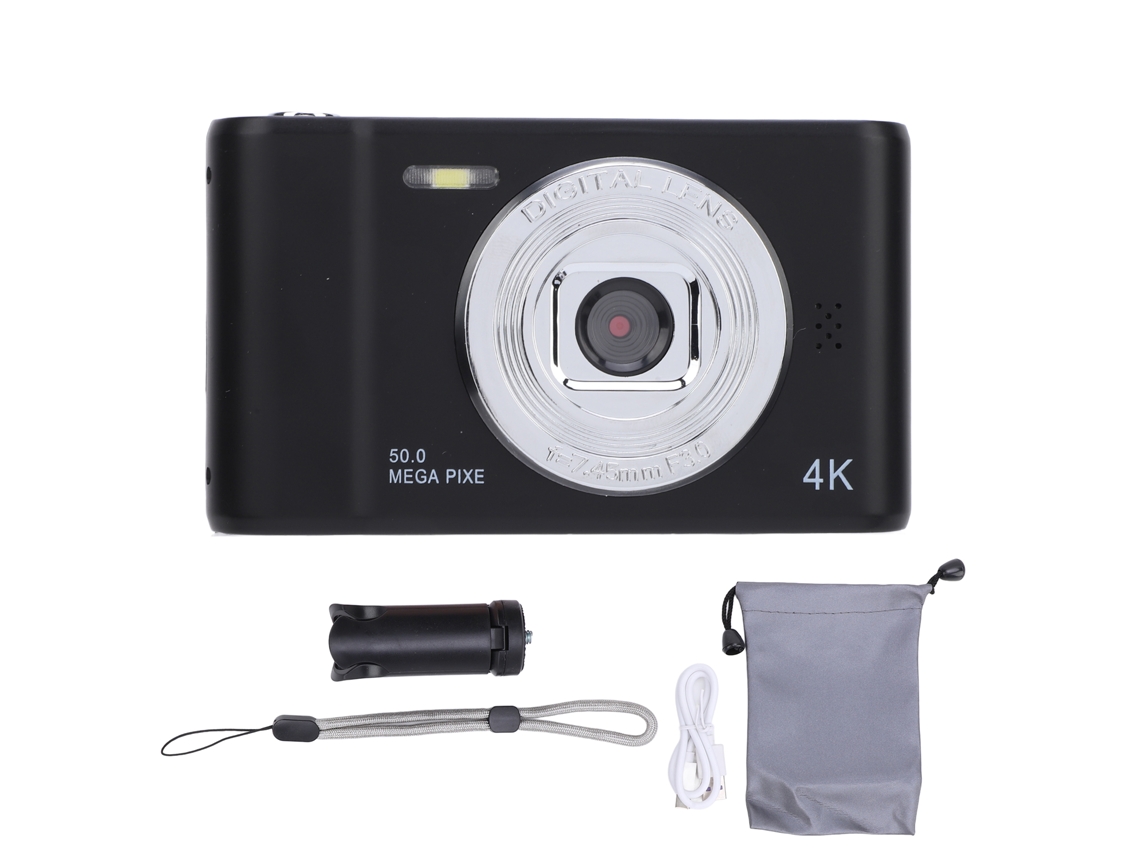2026 câmara Digital Compacta Portátil 50mp para Estudantes e Vlogging