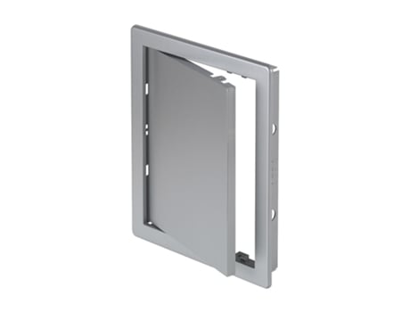 Painel de Inspeção de Porta de Acesso ABS Durável 150x200mm Painel de Porta Cor Prata Acetinado