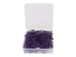 70 Clips de Papel Florais Lilás Bonitos com Forma de Flor Desenhos Animados
