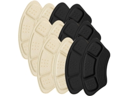 Protetores De Calcanhar Para Sapatos, 6 Pares, Substituíveis E Resistentes Ao Desgaste, Confortáveis, Para Uso Externo
