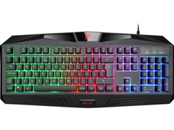 Teclado Gaming NPLAY Control 3.0 (Outlet Grade A - Membrana - Português - Preto)