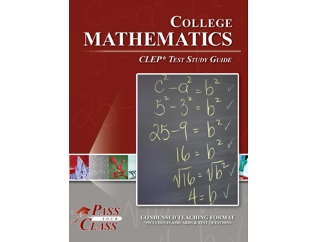 Livro College Mathematics CLEP Test Study Guide de PassYourClass (Inglês)