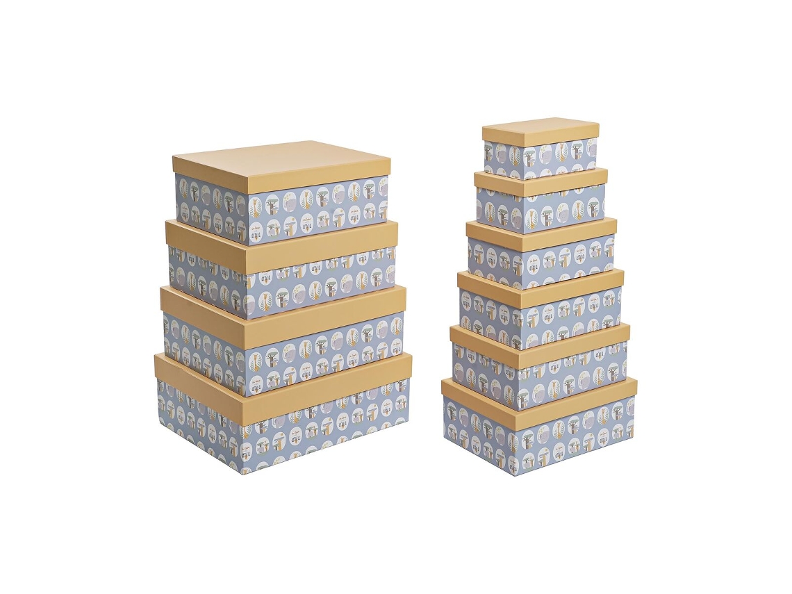 Caixa DKD HOME DECOR (Cartão - Multicor)
