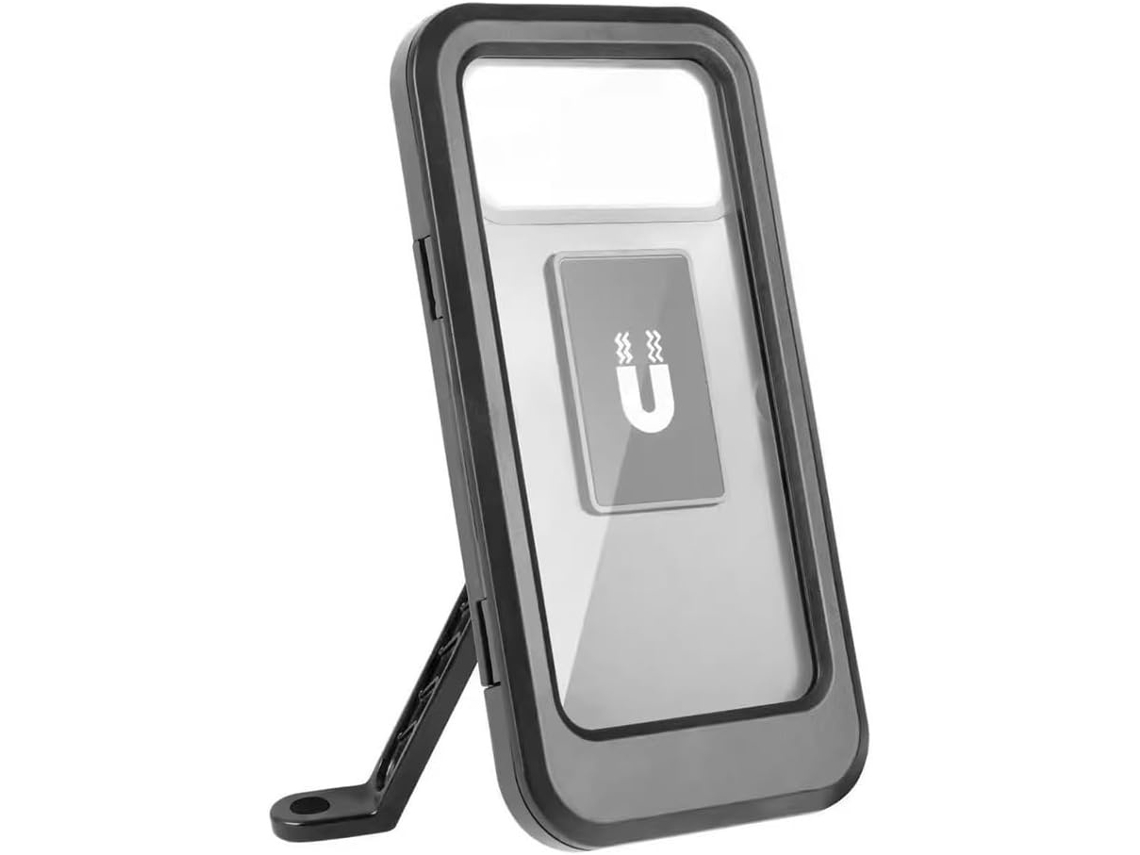 Suporte Universal À Prova D'água para Celular em Motocicletas Suporte Resistente a Impactos para Navegação JYTGALX (preto)
