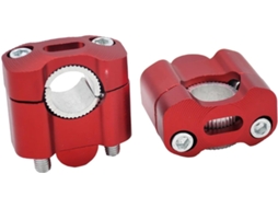 Adaptador de Elevação Guidão Braçadeiras Liga Alumínio para Guidões Motocicleta Abraçadeiras "conforto