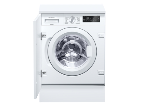 Máquina de Lavar Roupa Encastre SIEMENS WI14W540ES (8 kg - 1400 rpm - Branco) — 8 kg | 1400 rpm