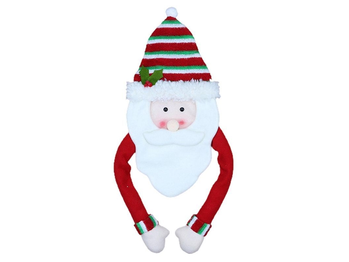 Adorno Superior De Árbol De Navidad Topper De Tela No Tejida Para Decoración Hogar Navideña Regalo Festivo