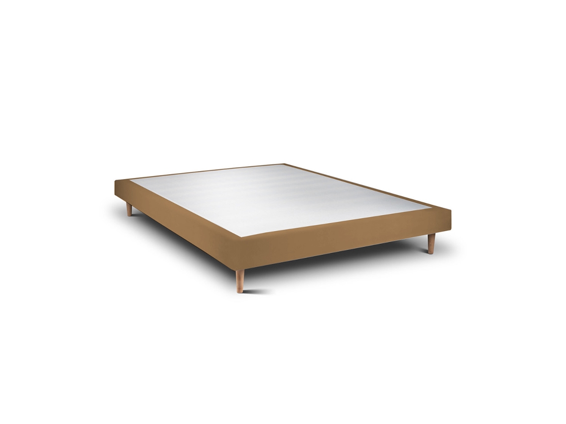 Sommier Rígido 15 Milano  Tabac Pés Cônicos 190 X 80 Cm Altura 30 Cm Indream