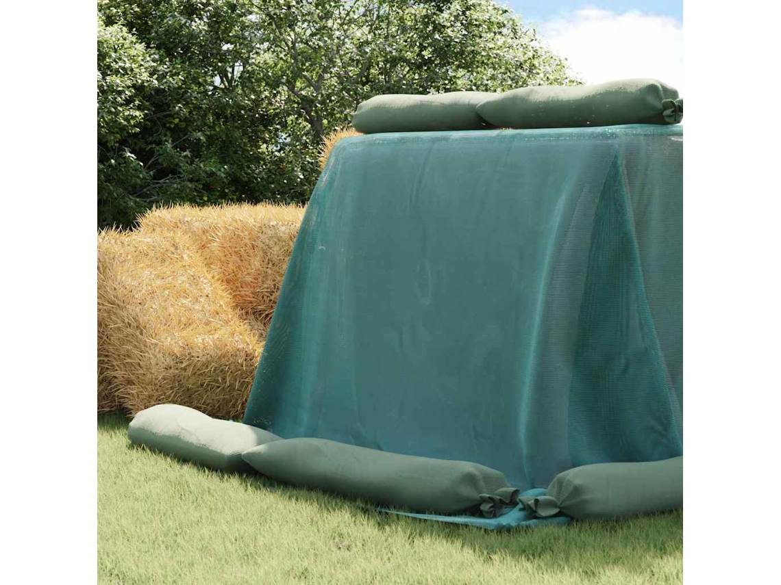 Vidaxl Cobertura Para Silo Verde 6 X 5 M Hdpe