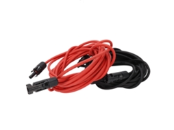 Laxiscreed Cabo De Extensão Solar 10awg Com Conectores Mc4 Para Alta Tensão De 1,8kv