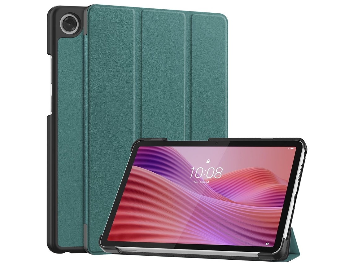Capa dupla para Lenovo Tab One, verde escuro