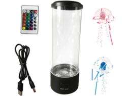 Conjunto De 1 Luminária Led Decorativa Com Controle Remoto, Luz Noturna, Iluminação Ambiente Para Aquário No Quarto.