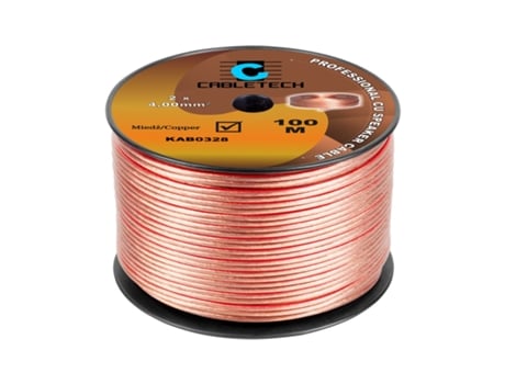 Cabo Glosnikowy 4mm Cabletech