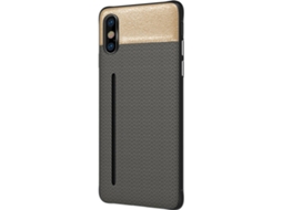 Capa iPhone XR WISETONY Jinuoshuma-161 Dourado