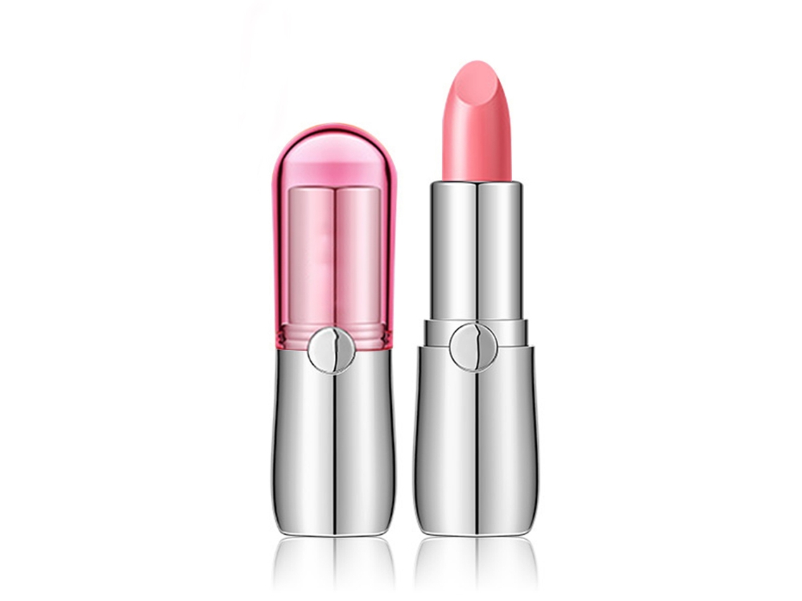 Brillo Labial Cambio De Color Hidratante Anti-rompimiento Cerise Maquillaje Labial Cosmético 2 Colores