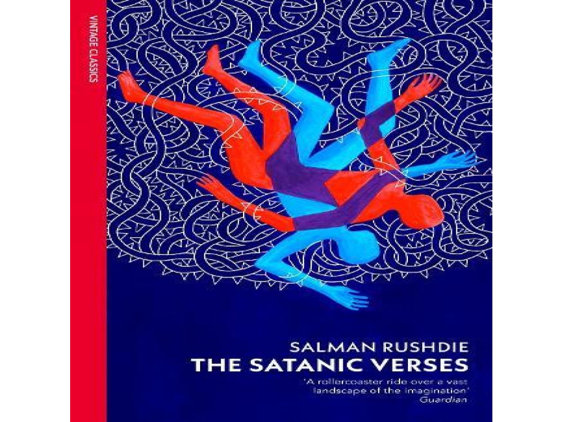Livro The Satanic Verses de Salman Rushdie (Inglês)
