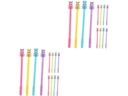 Conjunto De 24 Canetas Em Gel Com Formato Abelha, Perfeitas Para