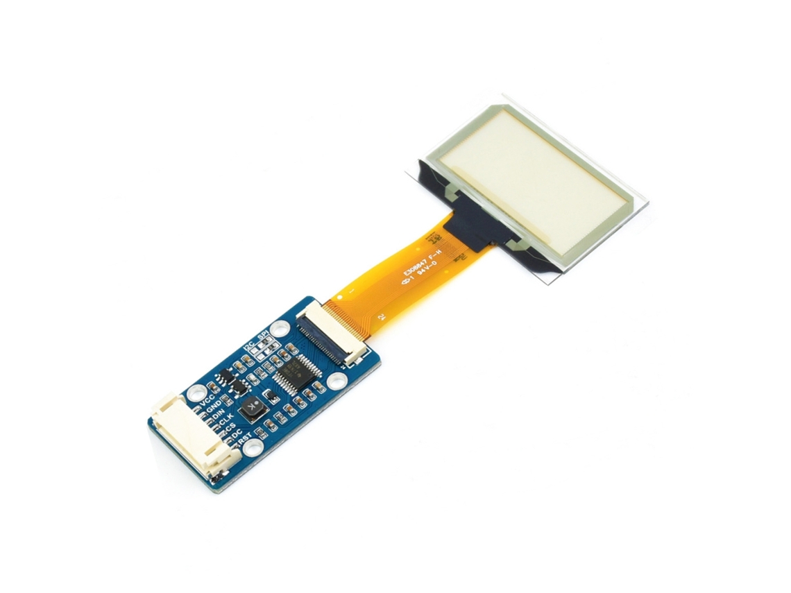 Módulos De Exibição Interface Spi/i2c Visor Colorido Azul Claro Slowmoose
