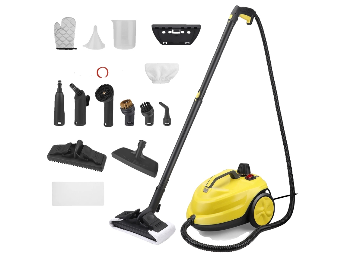 Limpa Vapor, Potência De 2000w, Vapor De Alta Temperatura, 220 V, Amarelo, Ue