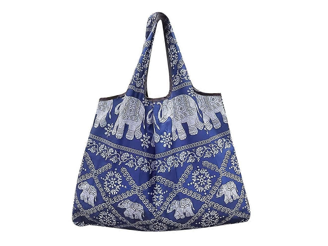 Sacola de Compras Feminina Extragrande, Dobrável, Resistente a Rasgos, Impermeável, Lavável na Máquina e Reutilizável. GOKOCO